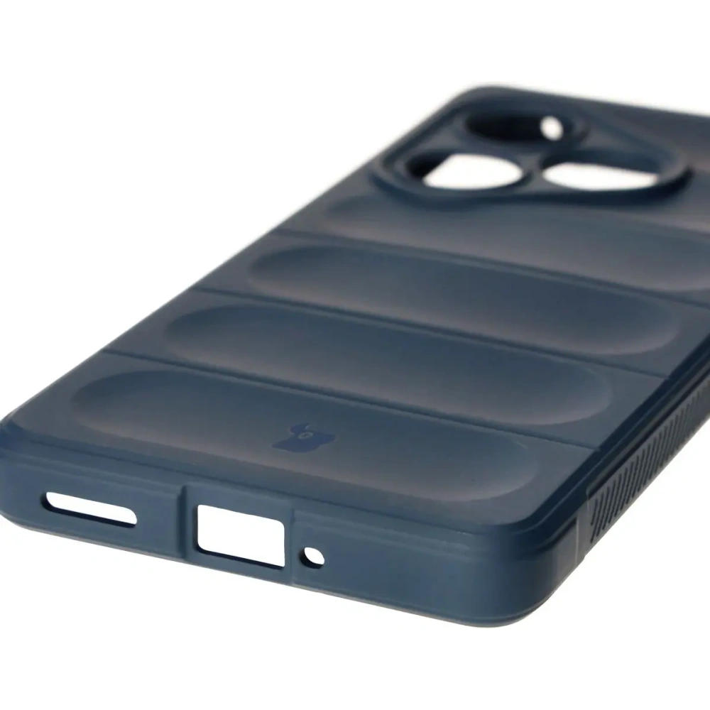 Pancerne etui Bizon Case Tur do Realme GT 6 / GT 6T / GT Neo 6 / GT Neo 6 SE granatowe