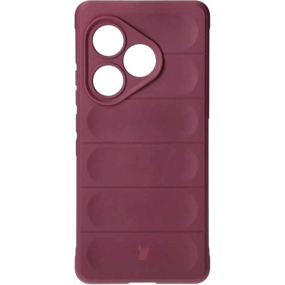 Pancerne etui Bizon Case Tur do Realme GT 6 / GT 6T / GT Neo 6 / GT Neo 6 SE ciemnofioletowe