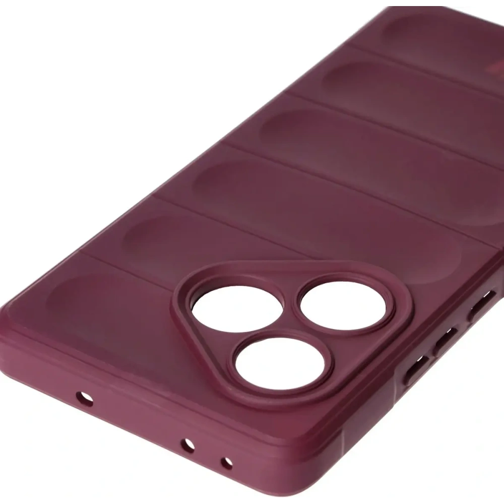 Pancerne etui Bizon Case Tur do Realme GT 6 / GT 6T / GT Neo 6 / GT Neo 6 SE ciemnofioletowe