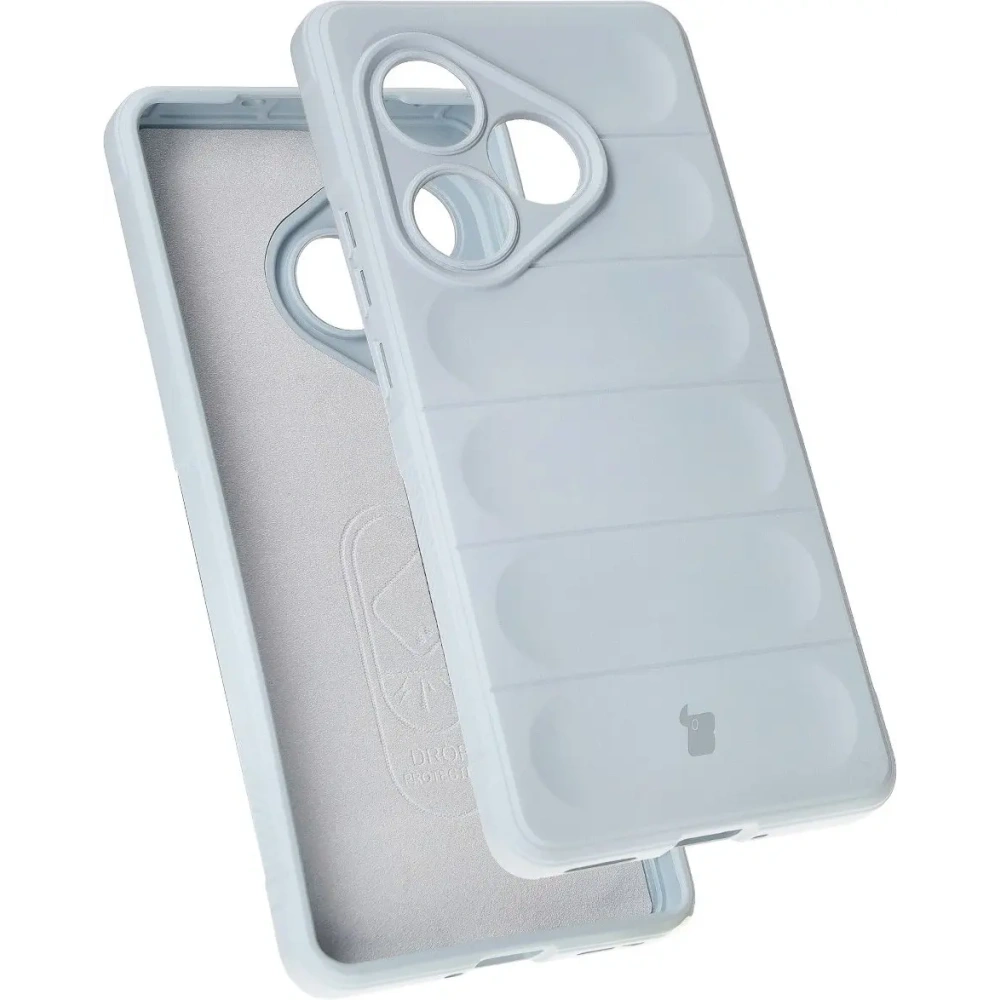 Pancerne etui Bizon Case Tur do Realme GT 6 / GT 6T / GT Neo 6 / GT Neo 6 SE jasnoniebieskie