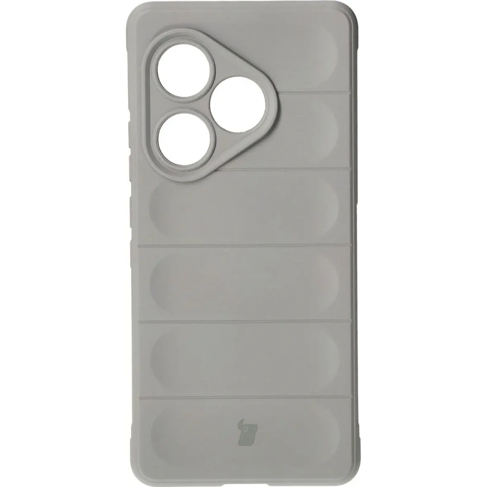 Pancerne etui Bizon Case Tur do Realme GT 6 / GT 6T / GT Neo 6 / GT Neo 6 SE jasnoszare