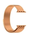 Kup Pásek z nerezové oceli Bizon Strap Watch Titanium pro Apple Watch 44/45/46/49 mm růžově zlatý - BIZ5824 - {ean13} - Sklep Home Screen