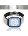 Buy Bizon Strap Watch Titanium Apple Watch 44/45/46/49 mm silver - BIZ5441 - {ean13} - Home Screen Store Europe