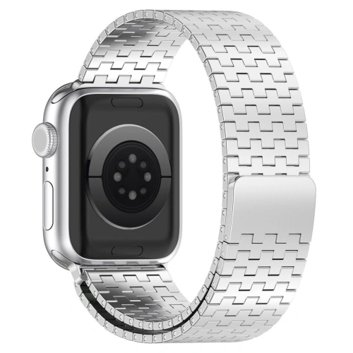 Buy Bizon Strap Watch Titanium Apple Watch 44/45/46/49 mm silver - BIZ5441 - {ean13} - Home Screen Store Europe