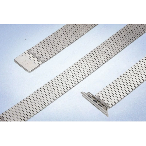 Buy Bizon Strap Watch Titanium Apple Watch 44/45/46/49 mm silver - BIZ5441 - {ean13} - Home Screen Store Europe