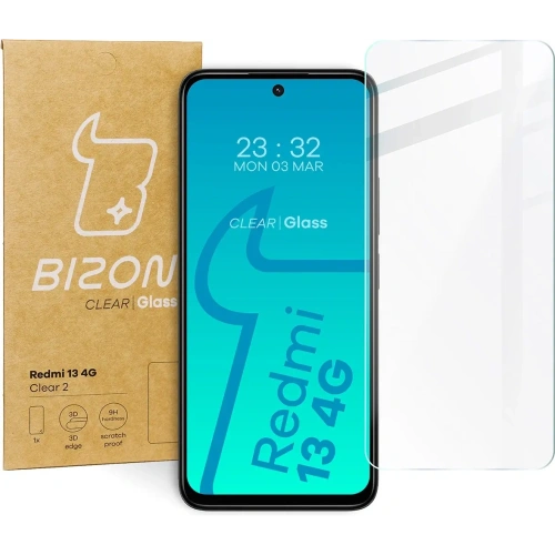 Kup Bizon Glass Clear 2 Xiaomi Redmi 13 4G - BIZ5450 - {ean13} - Sklep Home Screen