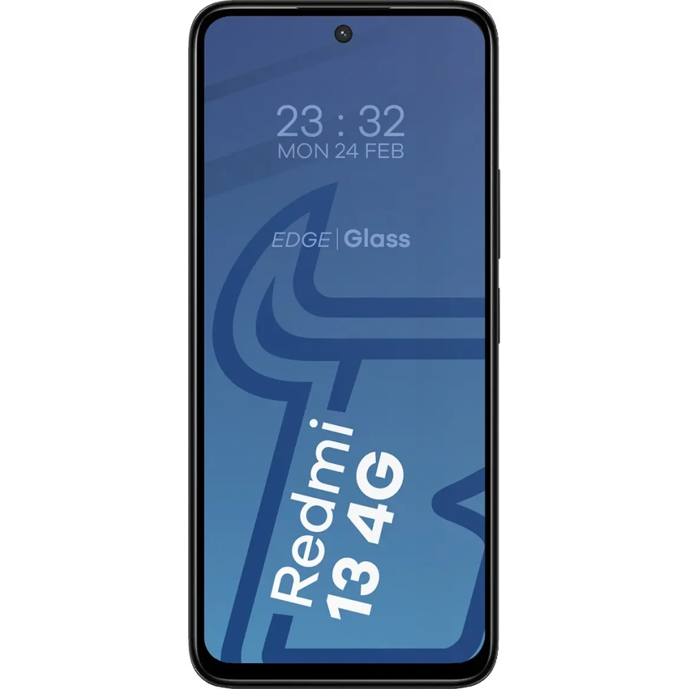 Szkło hartowane Bizon Glass Edge 2 do Xiaomi Redmi 13 4G czarne