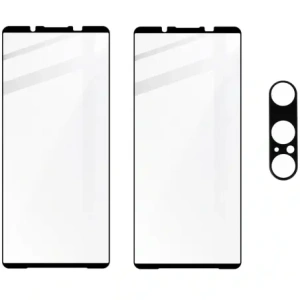 Kup BIZON Edge 2x képernyő üveg + kamera üveg Sony Xperia 1 VI-hoz - BIZ5464 - {ean13} - Sklep Home Screen