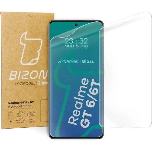 Kup Bizon Glass Hydrogel Front Realme GT 6 / 6T [2 PACK] - BIZ5468 - {ean13} - Sklep Home Screen