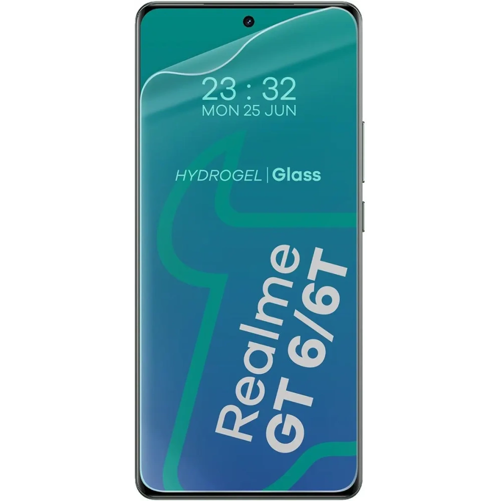 Folia hydrożelowa na ekran Bizon Glass Hydrogel Front do Realme GT 6 / 6T [2 PACK]