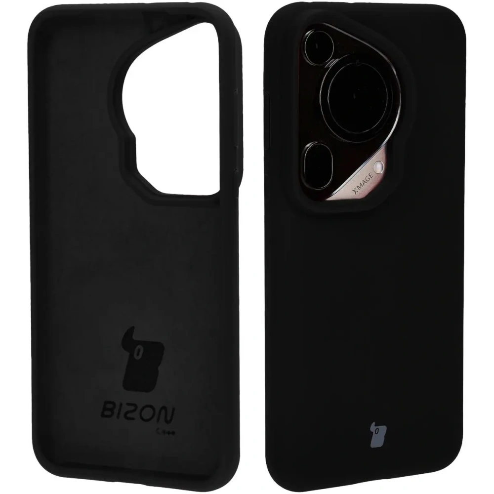 Silikonowe etui Bizon Soft Case do Huawei Pura 70 Ultra czarne
