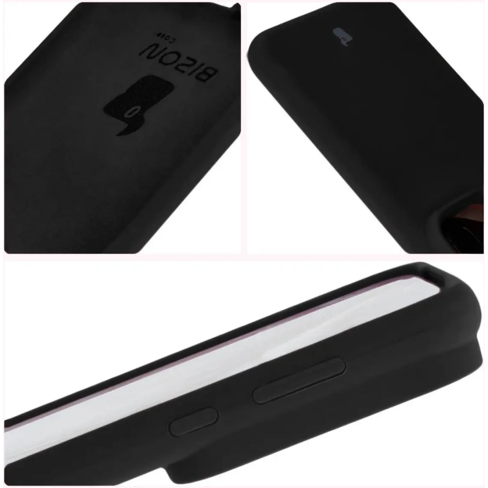 Silikonowe etui Bizon Soft Case do Huawei Pura 70 Ultra czarne