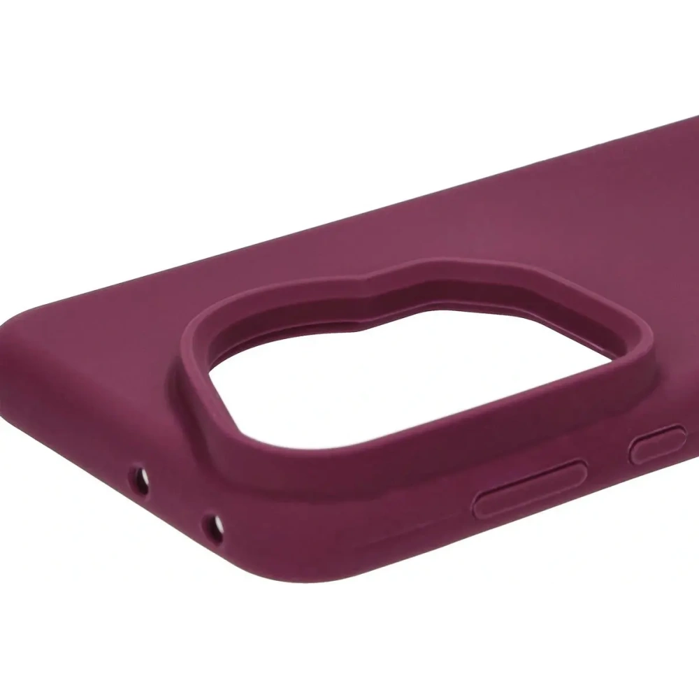 Silikonowe etui Bizon Soft Case do Huawei Pura 70 Ultra ciemnofioletowe