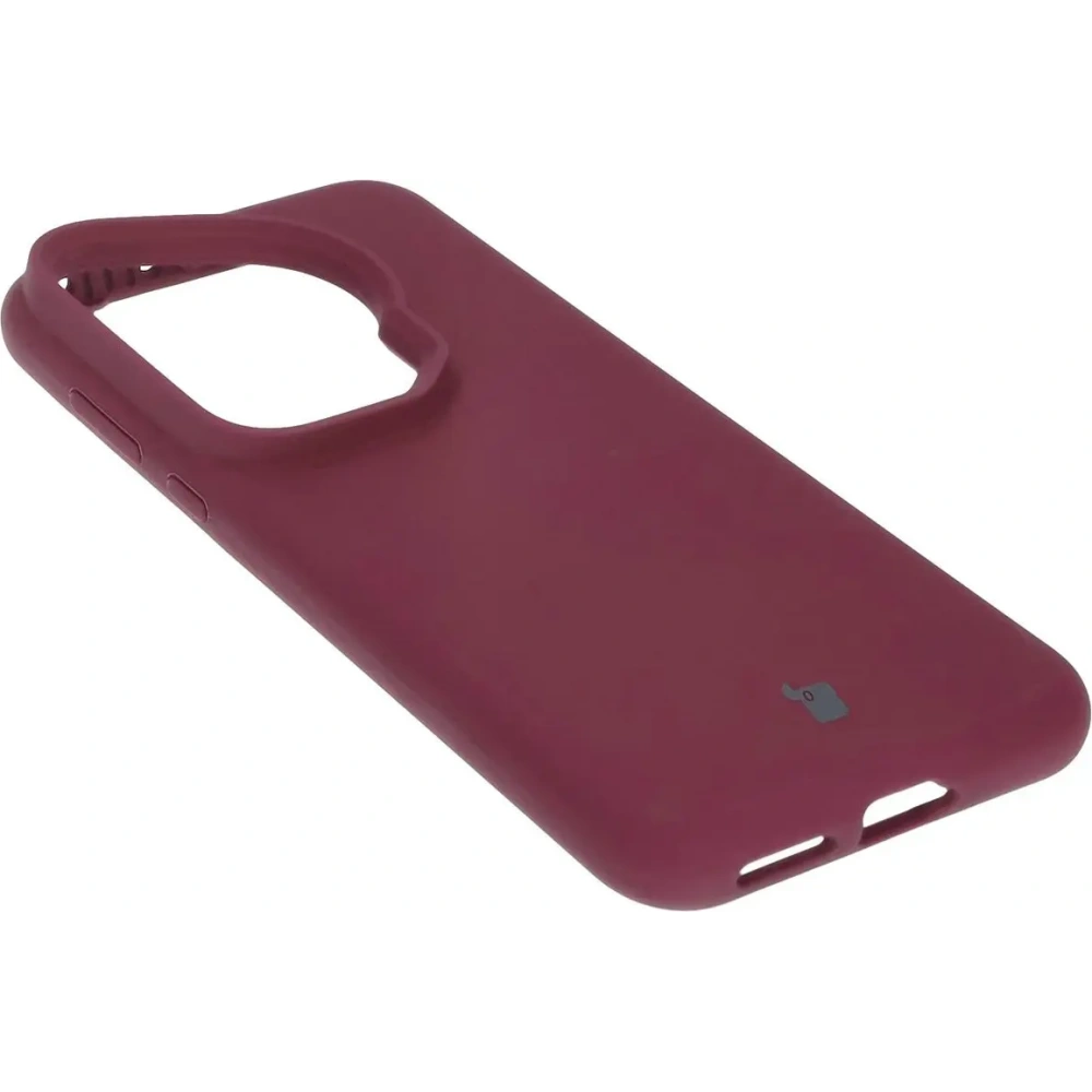 Silikonowe etui Bizon Soft Case do Huawei Pura 70 Ultra ciemnofioletowe