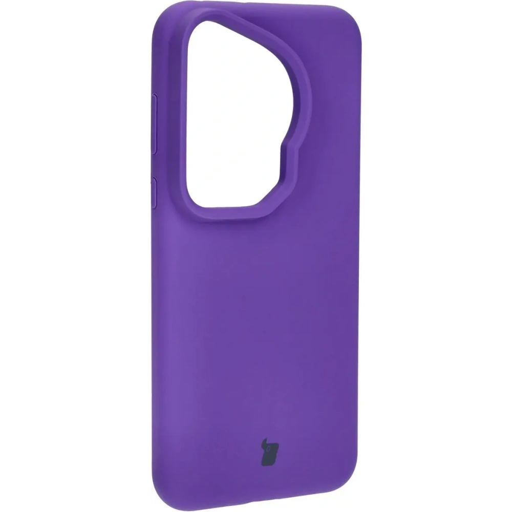 Silikonowe etui Bizon Soft Case do Huawei Pura 70 Ultra fioletowe