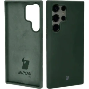 Kup Silikonowe etui Bizon Soft Case do Samsung Galaxy S23 Ultra ciemnozielone - BIZ5480 - {ean13} - Sklep Home Screen