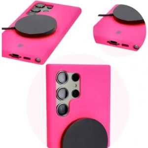 Kup Bizon Soft Case Samsung Galaxy S23 Ultra roz neon - BIZ5482 - {ean13} - Sklep Home Screen