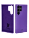 Caz moale Bizon Samsung Galaxy S23 Ultra violet