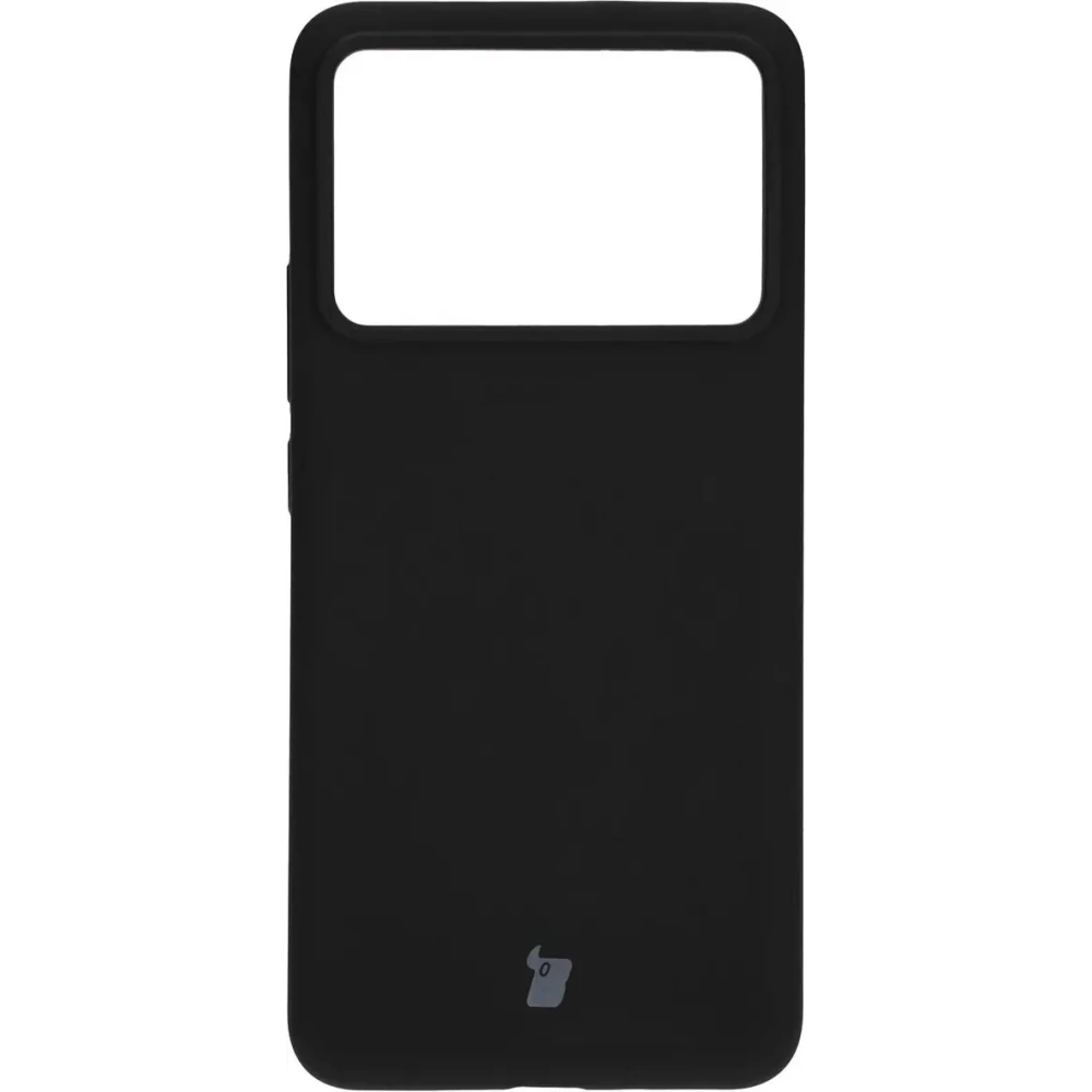 Silikonowe etui Bizon Soft Case do Xiaomi Poco F6 Pro czarne