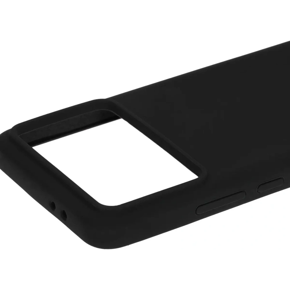 Silikonowe etui Bizon Soft Case do Xiaomi Poco F6 Pro czarne
