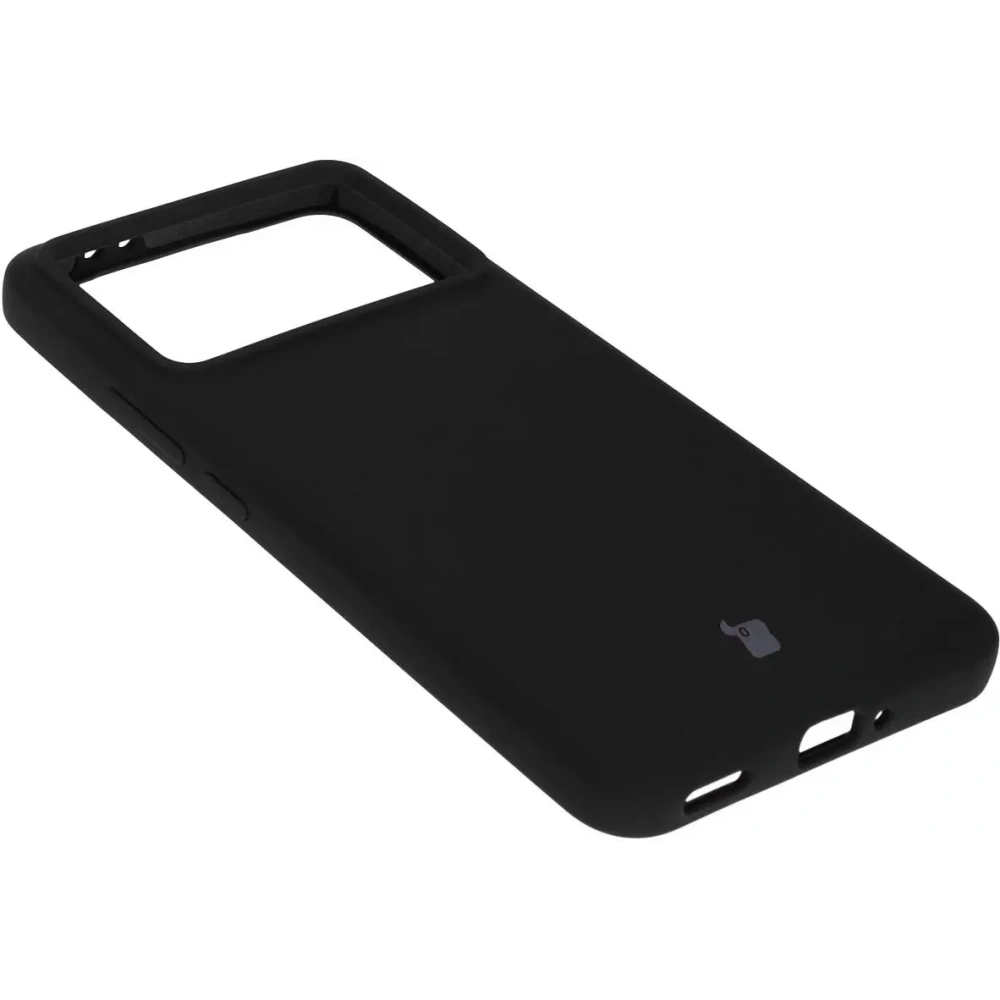 Silikonowe etui Bizon Soft Case do Xiaomi Poco F6 Pro czarne