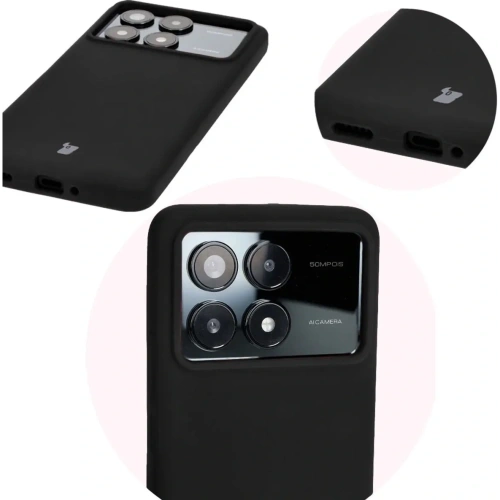 Kup Bizon Soft Case Xiaomi Poco F6 Pro fekete - BIZ5488 - {ean13} - Sklep Home Screen