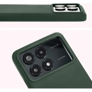 Kup Silikonowe etui Bizon Soft Case do Xiaomi Poco F6 Pro ciemnozielone - BIZ5494 - {ean13} - Sklep Home Screen