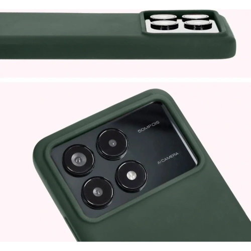 Buy Bizon Soft Case Xiaomi Poco F6 Pro dark green - BIZ5494 - {ean13} - Home Screen Store Europe