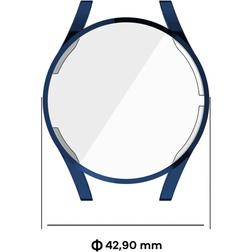 Buy Bizon Case Watch Felipe Samsung Galaxy Watch FE / Watch 4 40 mm blue - BIZ5852 - {ean13} - Home Screen Store Europe