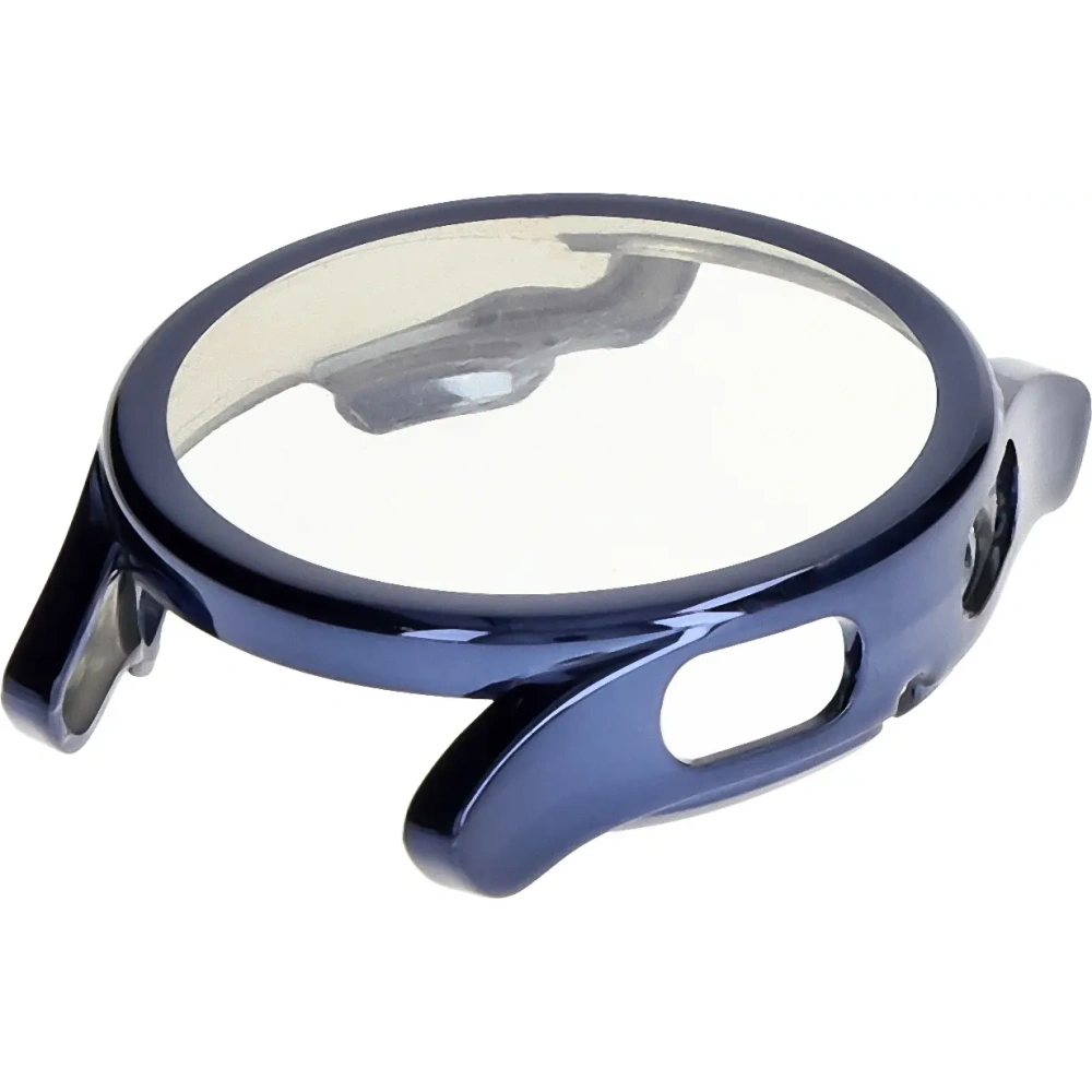 Etui z osłoną ekranu Bizon Case Watch Felipe do Samsung Galaxy Watch FE / Watch 4 40 mm niebieskie