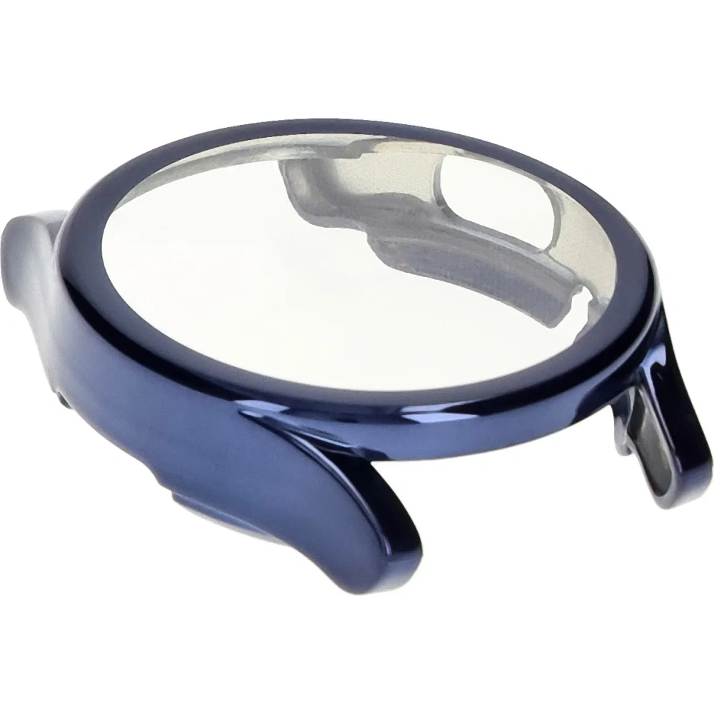 Etui z osłoną ekranu Bizon Case Watch Felipe do Samsung Galaxy Watch FE / Watch 4 40 mm niebieskie