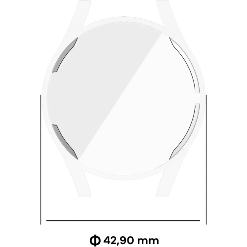 Kup Bizon Case Watch Felipe Samsung Galaxy Watch FE / Watch 4 40 mm átlátszó - BIZ5854 - {ean13} - Sklep Home Screen