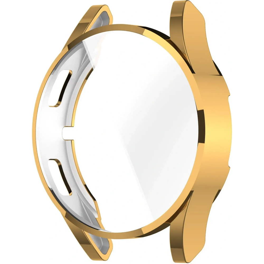 Etui z osłoną ekranu Bizon Case Watch Felipe do Samsung Galaxy Watch FE / Watch 4 40 mm złote