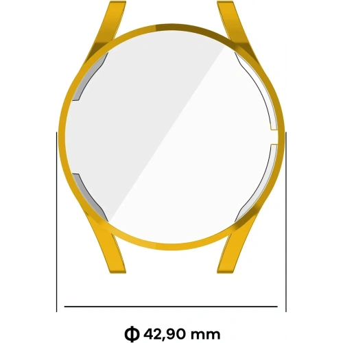 Kup Bizon Case Watch Felipe Samsung Galaxy Watch FE / Watch 4 40 mm gold - BIZ5855 - {ean13} - Sklep Home Screen