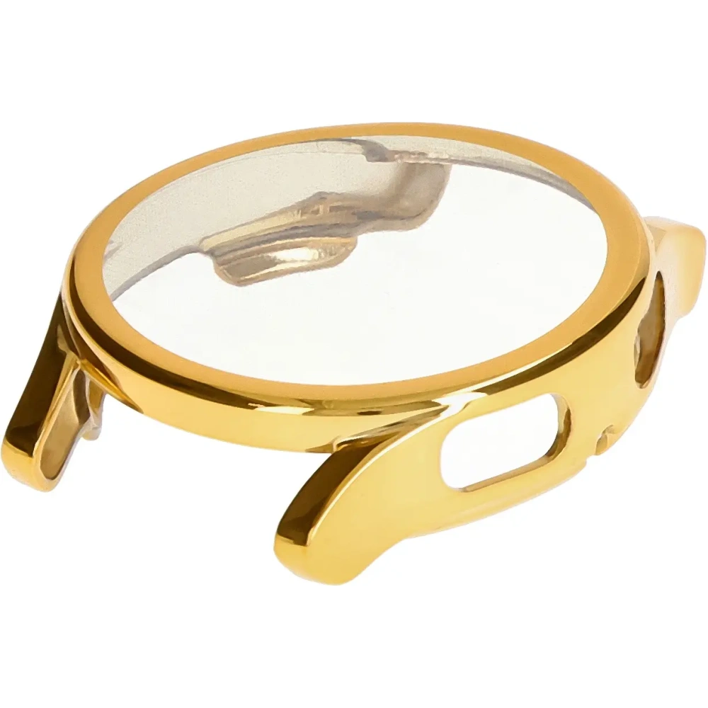 Etui z osłoną ekranu Bizon Case Watch Felipe do Samsung Galaxy Watch FE / Watch 4 40 mm złote