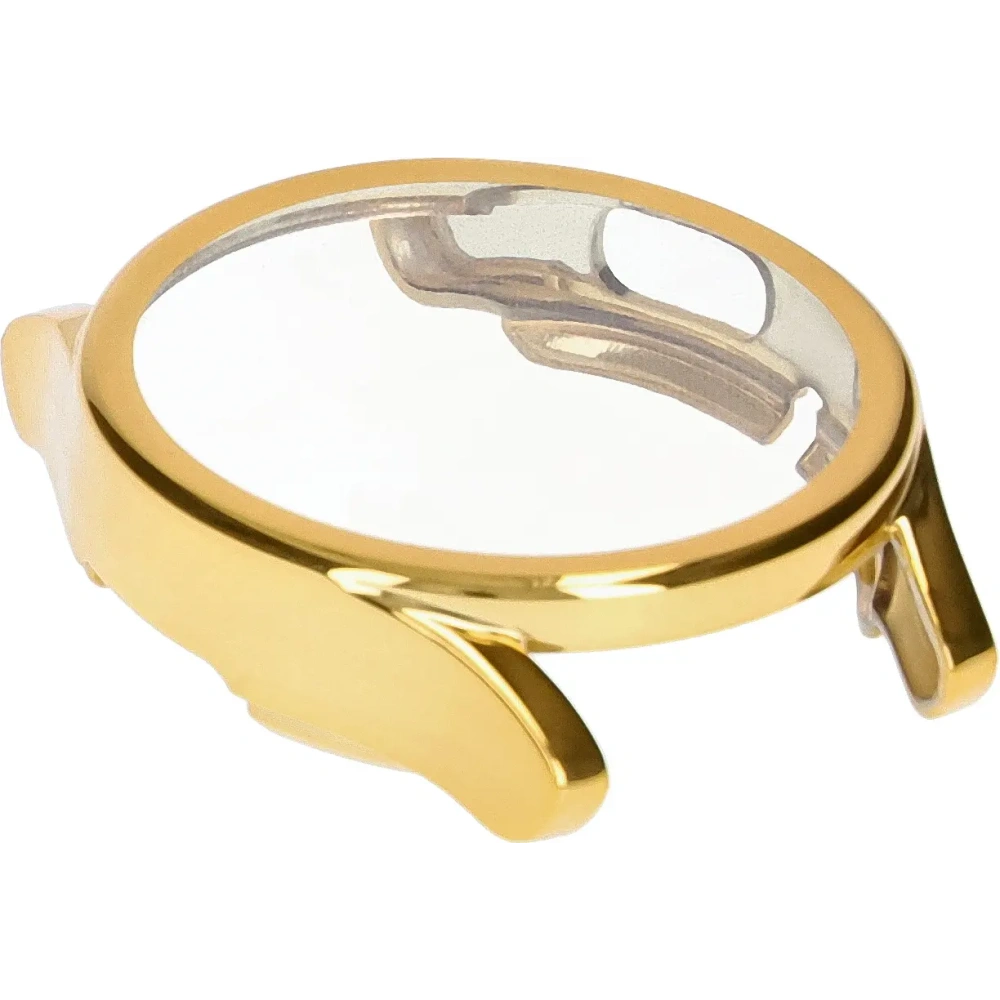 Etui z osłoną ekranu Bizon Case Watch Felipe do Samsung Galaxy Watch FE / Watch 4 40 mm złote