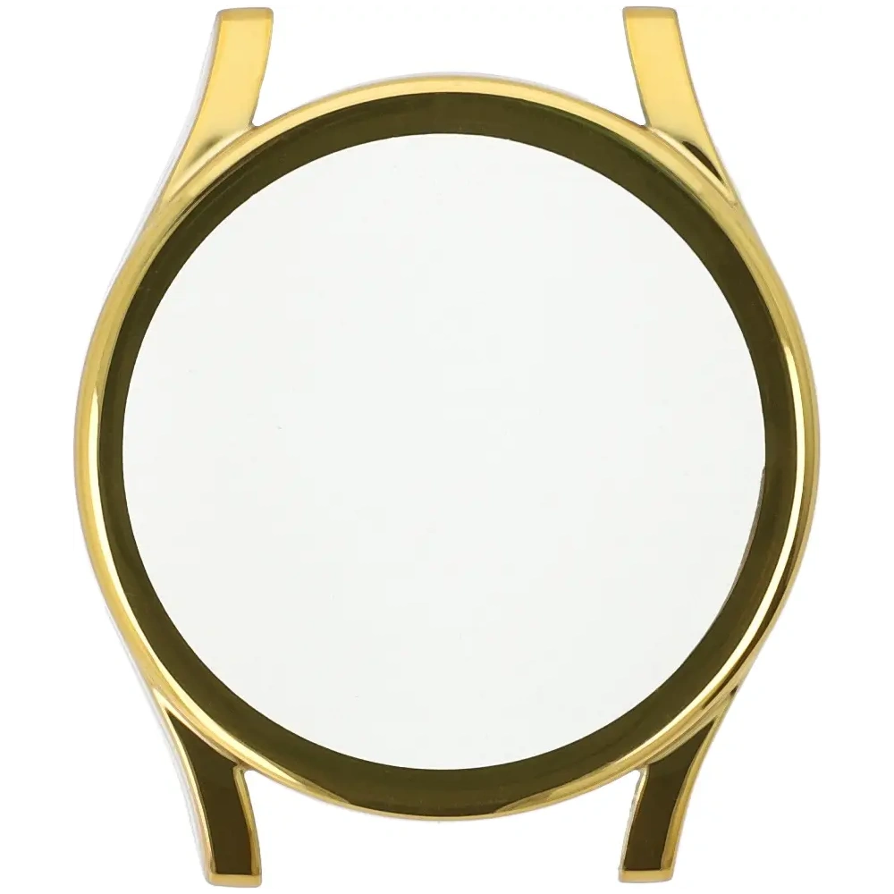 Etui z osłoną ekranu Bizon Case Watch Felipe do Samsung Galaxy Watch FE / Watch 4 40 mm złote