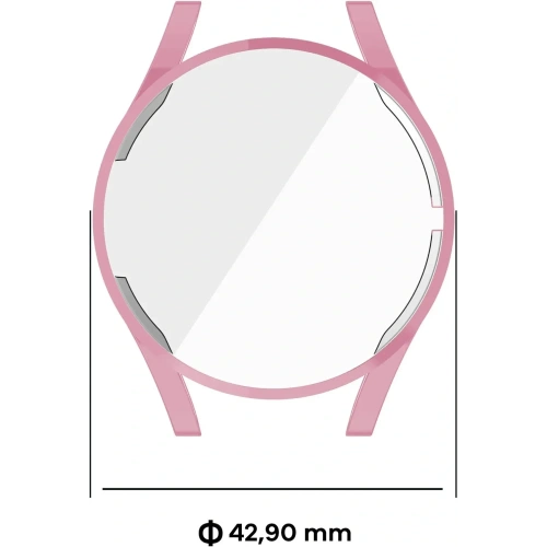 Kup Bizon Case Óra Felipe Samsung Galaxy Watch FE / Watch 4 40 mm rózsaszín - BIZ5856 - {ean13} - Sklep Home Screen