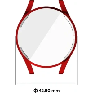 Buy Bizon Case Watch Felipe Samsung Galaxy Watch FE / Watch 4 40 mm red - BIZ5857 - {ean13} - Home Screen Store Europe