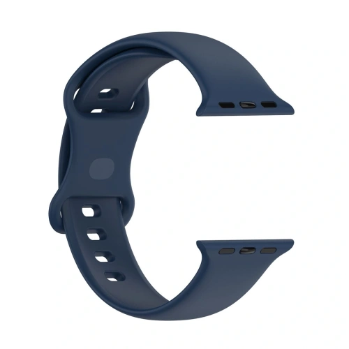 Kup Pasek Bizon Strap Watch Silicone do Apple Watch 44/45/46/49 mm granatowy - BIZ5526 - {ean13} - Sklep Home Screen
