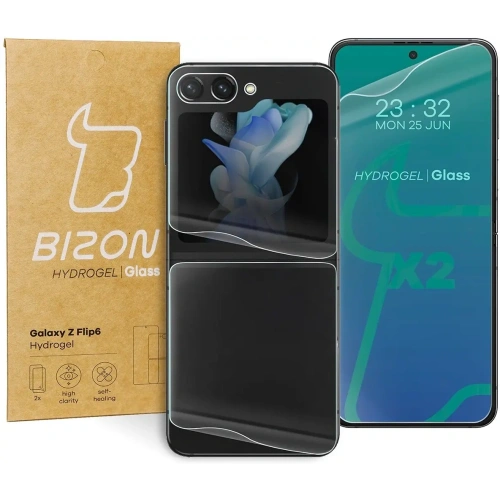 Kup Set de hidrogel Bizon Glass Samsung Galaxy Z Flip 6 - BIZ5863 - {ean13} - Sklep Home Screen