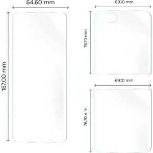 Kup Folia hydrożelowa na tył i przód Bizon Glass Hydrogel Set Samsung Galaxy Z Flip 6 - BIZ5863 - {ean13} - Sklep Home Screen