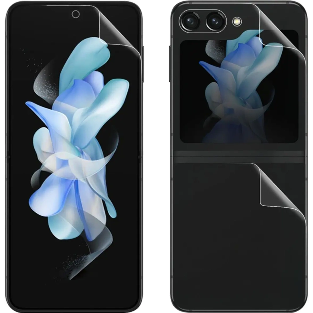 Folia hydrożelowa na tył i przód Bizon Glass Hydrogel Set Samsung Galaxy Z Flip 6 / 7 FE