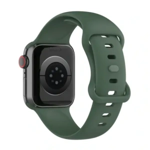 Kup Pasek Bizon Strap Watch Silicone do Apple Watch 44/45/46/49 mm tmavě zelený - BIZ5529 - {ean13} - Sklep Home Screen