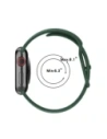 Kup Pasek Bizon Strap Watch Silicone do Apple Watch 44/45/46/49 mm ciemnozielony - BIZ5529 - {ean13} - Sklep Home Screen