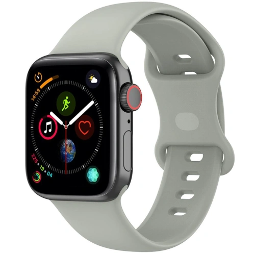 Kup Bizon szíjas óra szilikon Apple óra 44/45/46/49 mm világosszürke - BIZ5865 - {ean13} - Sklep Home Screen