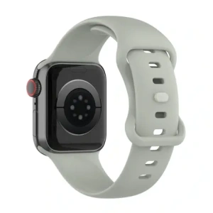 Kup Pasek Bizon Strap Watch Silicone do Apple Watch 44/45/46/49 mm světlá šedá - BIZ5865 - {ean13} - Sklep Home Screen