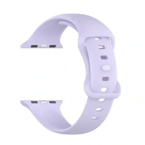 Kup Pasek Bizon Strap Watch Silicone do Apple Watch 44/45/49 mm jasnofialový - BIZ5866 - {ean13} - Sklep Home Screen