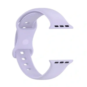 Kup Pasek Bizon Strap Watch Silicone do Apple Watch 44/45/49 mm jasnofialový - BIZ5866 - {ean13} - Sklep Home Screen