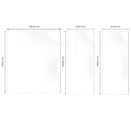 Kup Folia hydrożelowa na tył i przód Bizon Glass Hydrogel Set Samsung Galaxy Z Fold6 - BIZ5867 - {ean13} - Sklep Home Screen